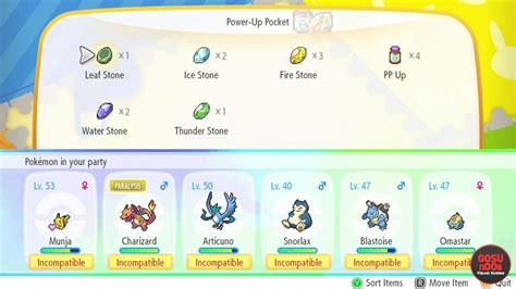 Pokemon Let's Go Evolution Stones: Where to find a .
